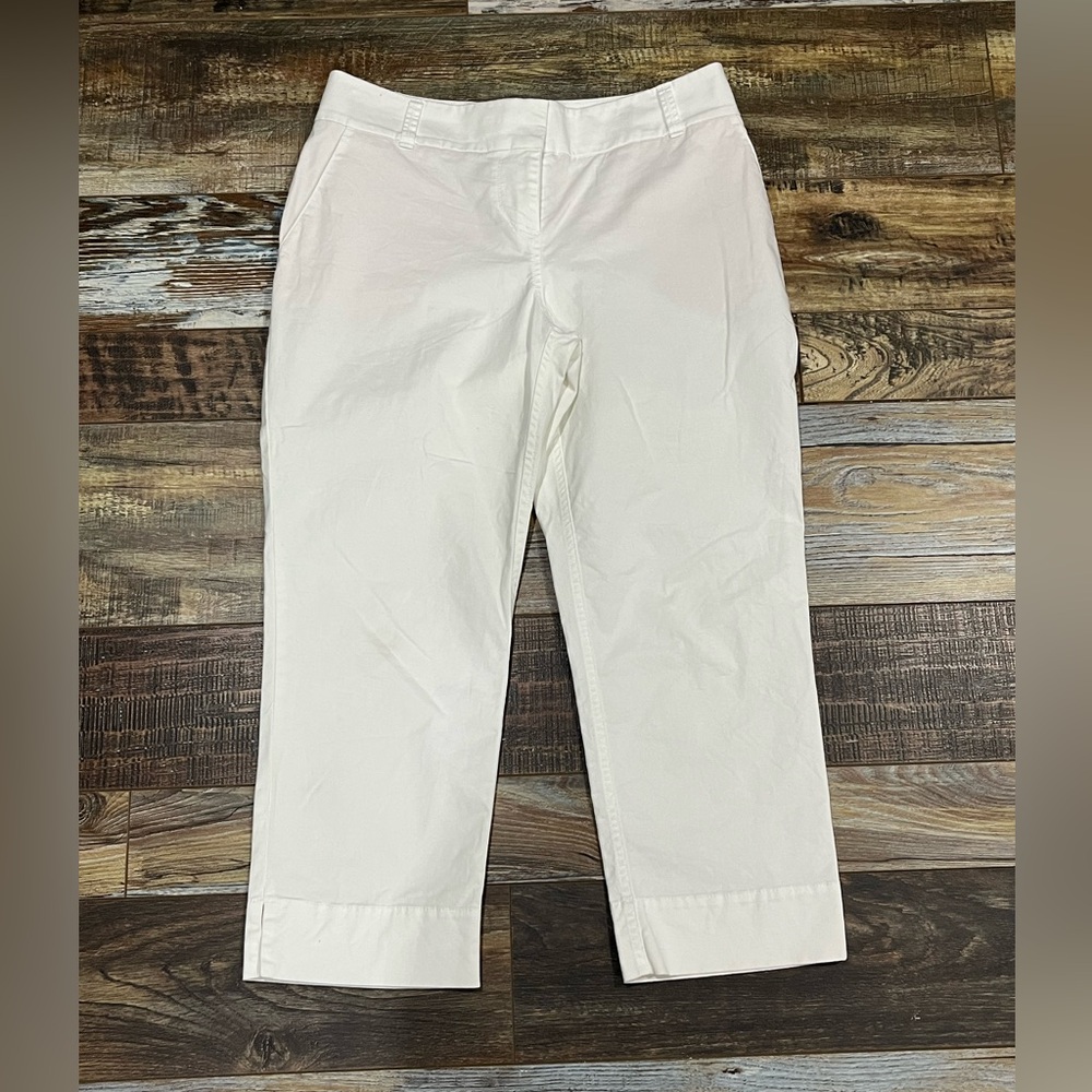 Tommy Bahama White Chino Crop Pants